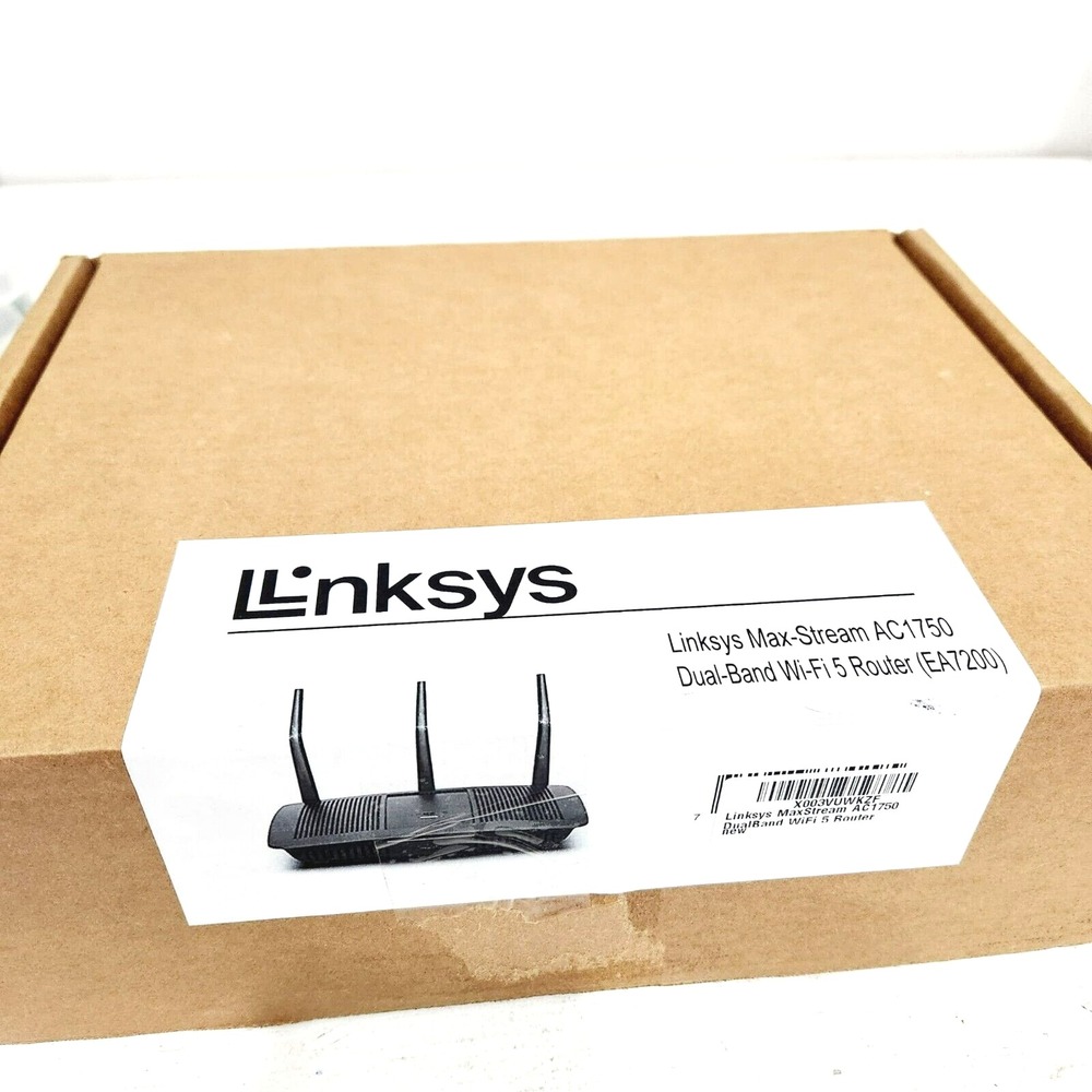 Linksys Max-Stream EA7200‎ Router – AC1750 Dual-Band Wi-Fi 5, 1.7Gbps Speed - Picture 10 of 12
